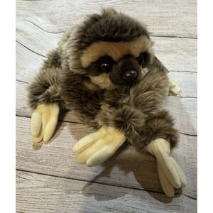 NWT National Geographic 12" LELLY Stuffed Plush Sloth New with Tags Tub37